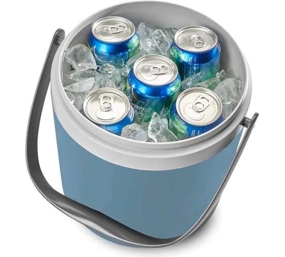 Изотермический контейнер (термобокс) COLEMAN 9-Quart Party Circle 8.5 л, голубой 2000033056