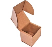 Коробка картонная самосборная Borokot 70x70x70 мм, 50 шт., картон Т-24 кор50к