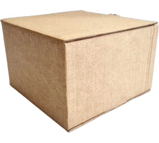 Коробка картонная самосборная Borokot 145x135x90 мм, 50 шт. корСДБ50