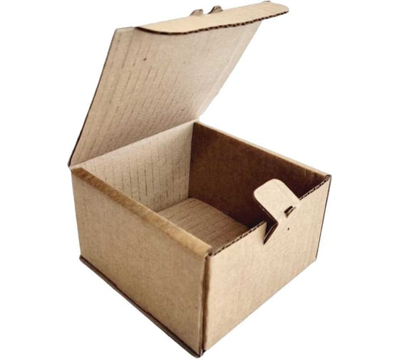 Коробка картонная самосборная Borokot 145x135x90 мм, 20 шт. корСДБ20