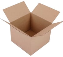 Коробка картонная Borokot четырехклапанная, 110x110x105 мм, 30 шт. кчк30