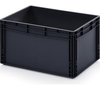 Антистатическая тара контейнер Дигрус 600х400х320 мм АнК64.32-С/Д