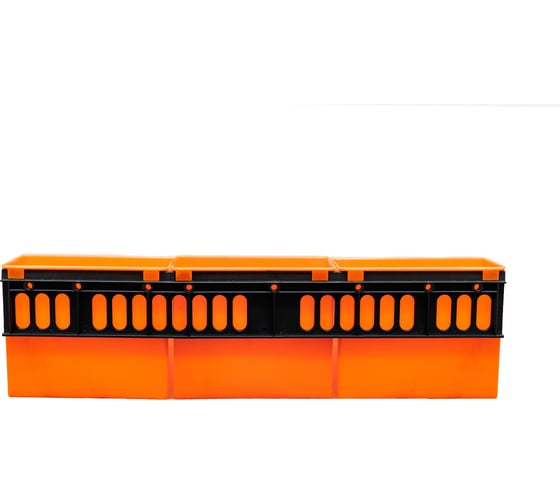 Набор лотков ACCURATE Jetsystem 126мм (глубокий) 3 шт с универсальной планкой 1 шт ЛМ-41-3 1