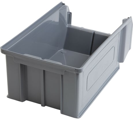 Ящик СТАРКИТ пластиковый, 9,4л, серый C3-GR-2