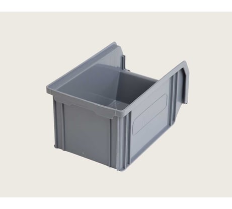 Ящик СТАРКИТ пластиковый, 3,8л, серый C2-GR-2