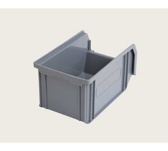 Ящик СТАРКИТ пластиковый, 3,8л, серый C2-GR-2 1