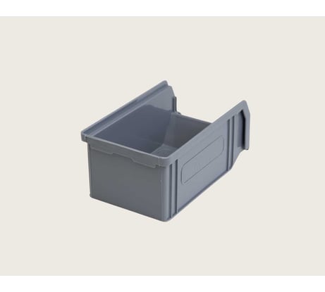 Ящик СТАРКИТ пластиковый, 1л, серый C1-GR-6