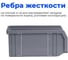 Ящик СТАРКИТ пластиковый, 1л, серый C1-GR-6 4