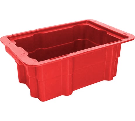 Ящик ООО Восток 360х240х135, 1М321.25-4.02А цвет красный 327-К