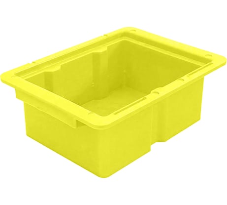 Ящик ООО Восток 250х190х90, 1М21.50.8-4.02 цвет желтый 310-Ж