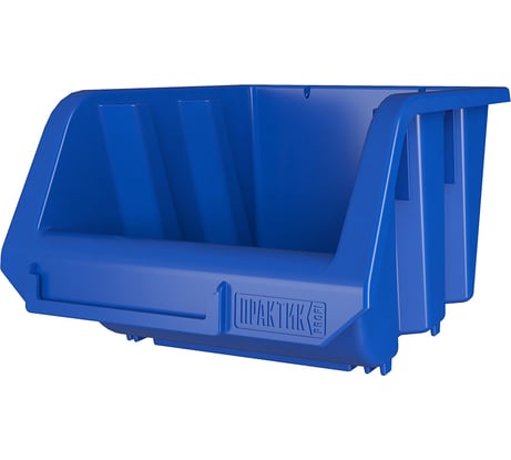 Ящик пластиковый Практик 150x105x75 синий S30299202007