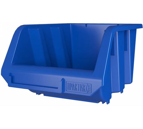 Ящик пластиковый Практик 250x230x150 синий S30299203007