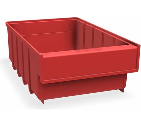 Пластиковый ящик ДиКом Б 300x185x100 красный 18.2012-091
