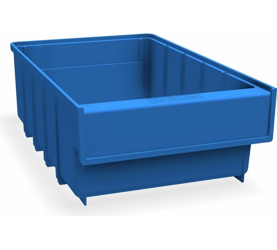 Пластиковый ящик ДиКом Б 300x185x100 синий 18.2012-092 1