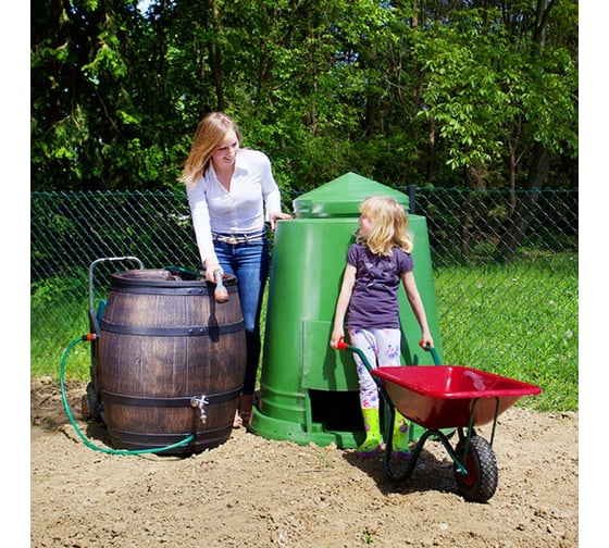 Бочка для дождевой воды Roto Water barrel 50 л 6245