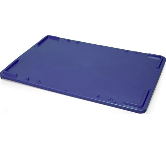 Синяя морозостойкая крышка п/э для ящиков Тара.ру 600х400 06855