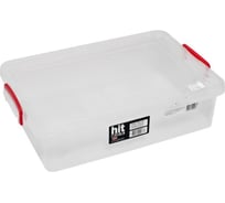 Контейнер BORA прямоугольный 7 л с крышкой на зажимах 1/36 ПЛ-BO923