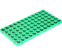 Напольная решетка Тара.ру Plasgad Plastic 500x250x25 мм зеленая 02167