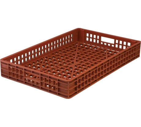 Ящик Тара.ру п/э хлебный 740х460х102 красный 00451