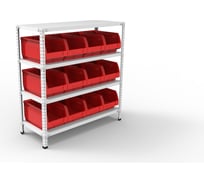 Стеллаж с ящиками IRONMEBEL Optimus-box M-СТЯ101040(2)