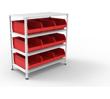 Стеллаж с ящиками IRONMEBEL Optimus-box M-СТЯ101050