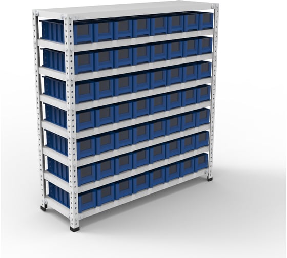 Стеллаж с ящиками IRONMEBEL Optimus-box M-С10SK3109