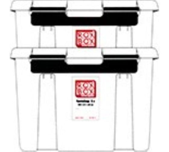 Ящик Дигрус Digrus Box 500х390х255 с крышкой на клипсах прозрачный DBH36-П/Д