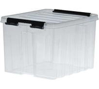 Ящик Rox Box сплошной Дигрус 500х390х250 мм, объем 36 л прозрачный RB36-П/Д