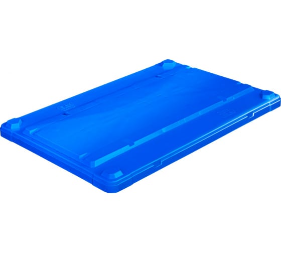Крышка для BoxPallet Dolav 1225х825х80 мм синяя 02751 1