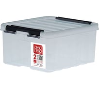 Ящик с крышкой Rox Box 2 л, прозрачный 002-00.07