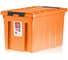 Ящик с крышкой Rox Box на роликах, 70 л, оранжевый 070-00.12 1