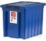 Ящик с крышкой Rox Box на роликах, 50 л, синий 050-00.06 1