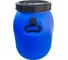 Бочка BlackWeld п/э 50л. круглая, с винтовой крышкой, с вкладышем внутри, с усиллеными ручками синий 145153 2