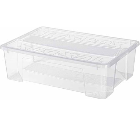 Ящик Restola п/п TEX BOX 570x380x170 28л. цв. прозрачный 29343