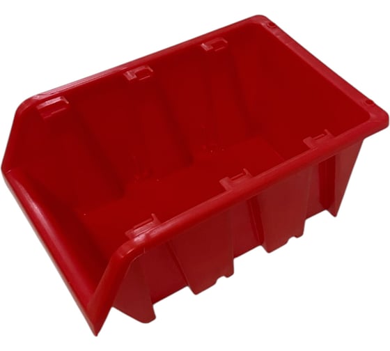 Лоток JETTOOLS 225x155x120 для метизов 225 40шт красный ЛК-225 наб40