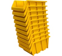 Лоток JETTOOLS 150x95x70 для метизов 10 шт желтый ЛЖ-1-150 наб10