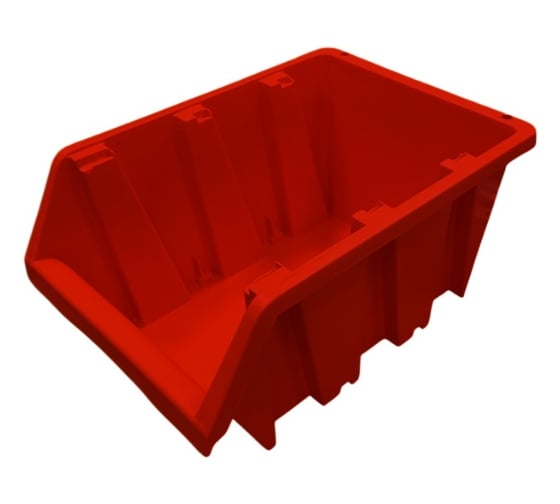 Лоток JETTOOLS 187x115x87 для метизов 187 56шт красный ЛК-187 наб56
