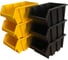 Лоток JETTOOLS 150x95x70 для метизов 10 шт желтый 5шт + черный 5шт ЛЖ-ЛЧ-150 наб10 2
