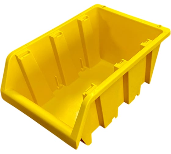Лоток JETTOOLS 150x95x70 для метизов 60 шт желтый ЛЖ-1-150 наб60