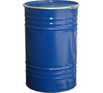 Металлическая бочка Дигрус 100 литров, крышка-обруч, синяя БМ-100-С.о/Д