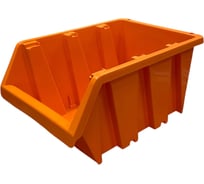 Лоток JETTOOLS 428x329x189 для метизов 150, 60 шт. оранжевый ЛО-1-150 наб60