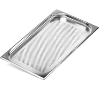 Гастроемкость перфорированная Luxstahl 3мм 1/1x1'' 530x325x25 га64