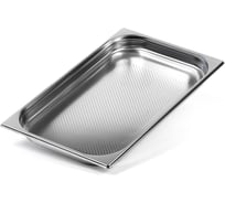 Гастроемкость перфорированная Luxstahl 3мм 1/1x1,5'' 530x325x40 га65