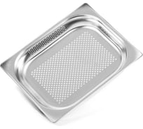 Гастроемкость перфорированная Luxstahl 3мм 1/2x2,5'' 327x265x65 га71