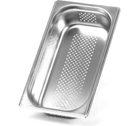 Гастроемкость перфорированная Luxstahl 3мм 1/3x2,5'' 327x176x65 га51