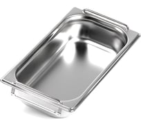 Гастроемкость Luxstahl 1/3x2,5'' 327x176x65 с ручками га015