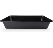 Поддон-лоток Терра Экология 410мм_270мм_77мм,  (Черный) ST5