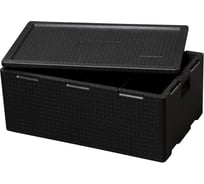 Термоконтейнер с крышкой Дигрус 83 л плотность 60 ТК83-60Ч/Д