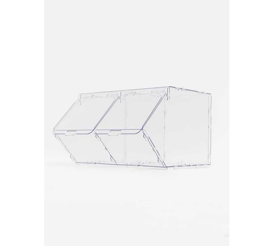 Диспенсер CRYSTAL-BOX разборный, на 2 секции Dispenser2_COLLECT 1