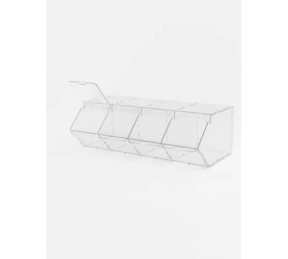 Диспенсер CRYSTAL-BOX разборный, на 4 секции Dispenser4_COLLECT 1